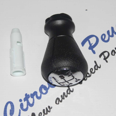 GEAR KNOB FOR PEUGEOT 206 BLACK