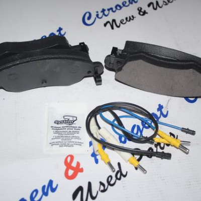 BRAKE PADS FRONT FOR C6 1.6 16V/2.0 HDI