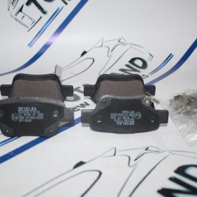 BRAKE PADS REAR FOR TOYOTA AVENSIS 2.0/2.2 D4D 2.4 06-VERSO(ALL MODELS)05-09 DESELRA