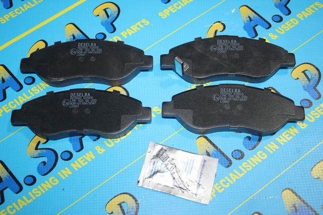 BRAKE PADS FRONT FOR CORSA D 1.7 08-13 CDTI/1.4 10-ESSENTIA – ASAP
